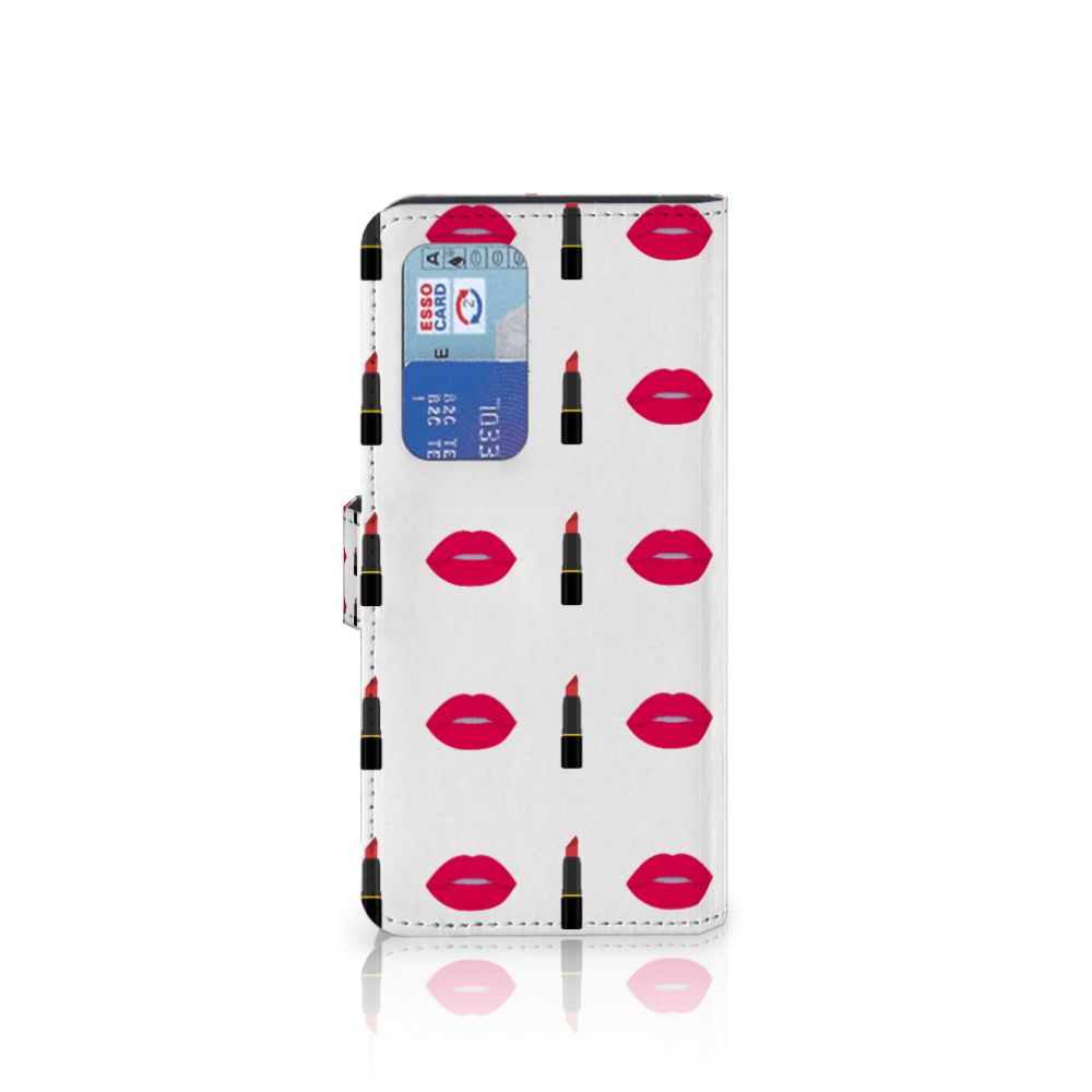 Huawei P40 Pro Telefoon Hoesje Lipstick Kiss