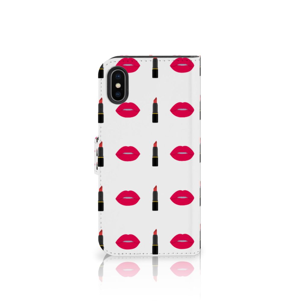 Apple iPhone X | Xs Telefoon Hoesje Lipstick Kiss