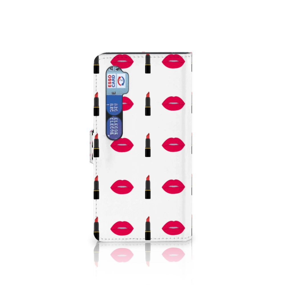 Xiaomi Mi Note 10 Pro Telefoon Hoesje Lipstick Kiss