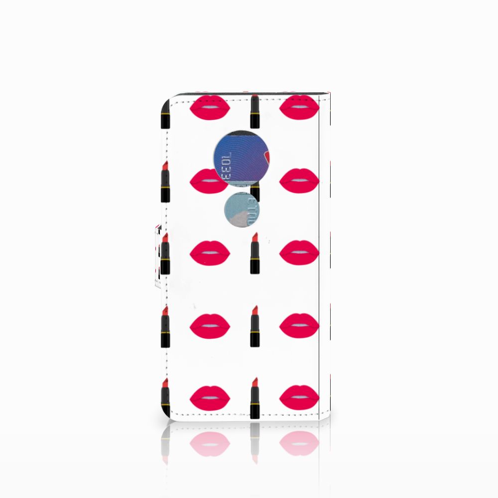 Motorola Moto G7 Play Telefoon Hoesje Lipstick Kiss