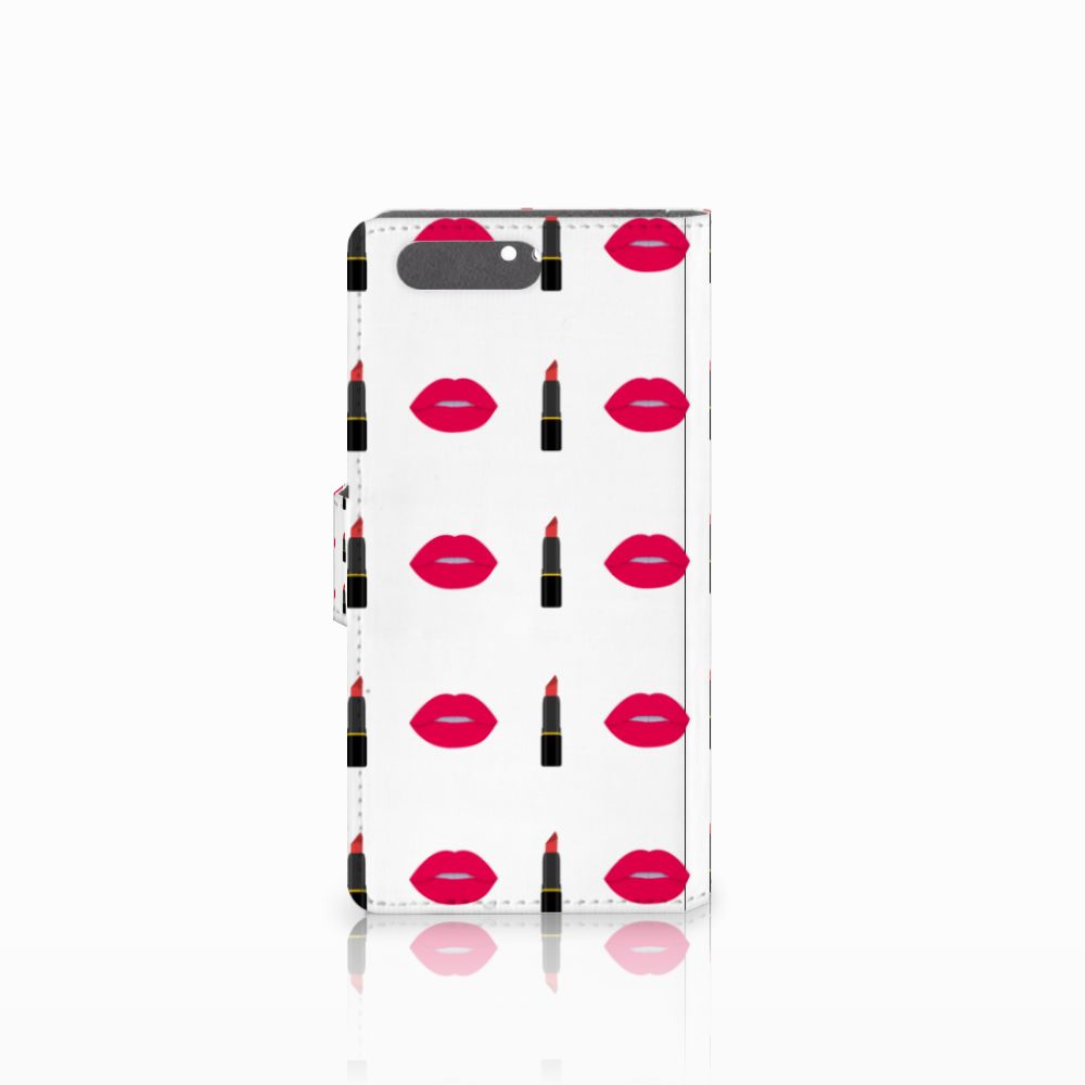 Huawei P10 Telefoon Hoesje Lipstick Kiss