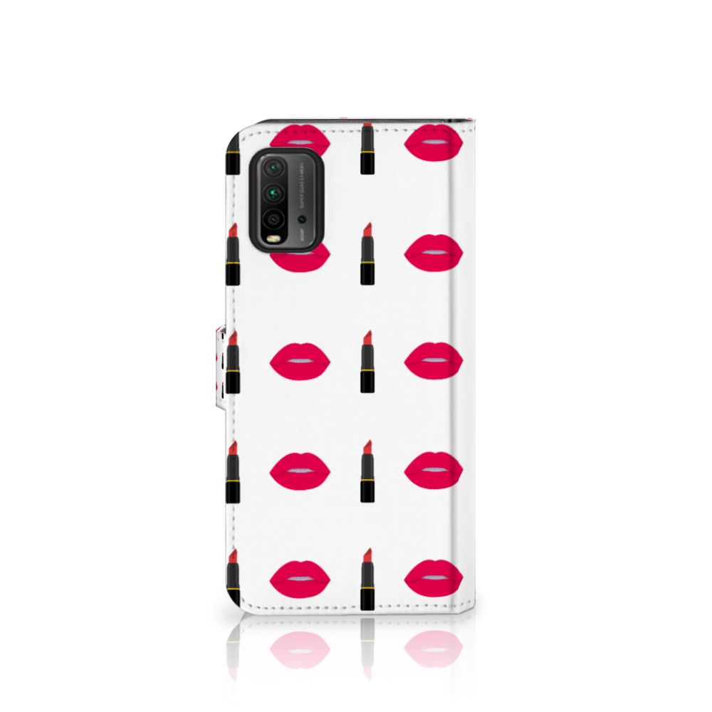 Xiaomi Redmi 9T | Poco M3 Telefoon Hoesje Lipstick Kiss