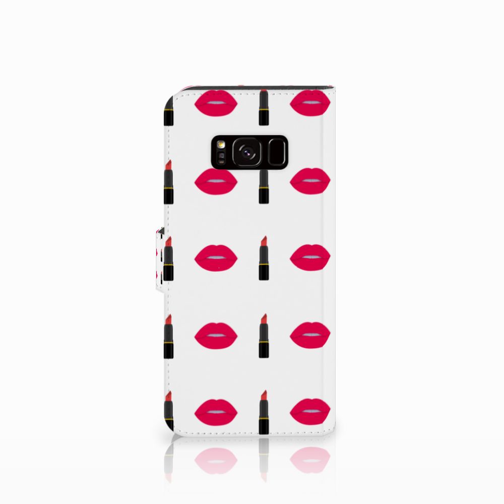 Samsung Galaxy S8 Telefoon Hoesje Lipstick Kiss