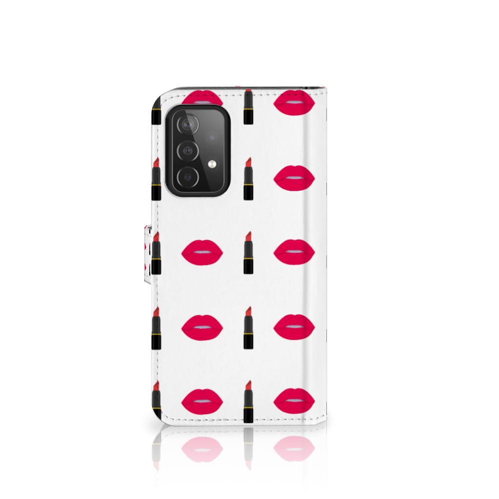 Samsung Galaxy A52 Telefoon Hoesje Lipstick Kiss