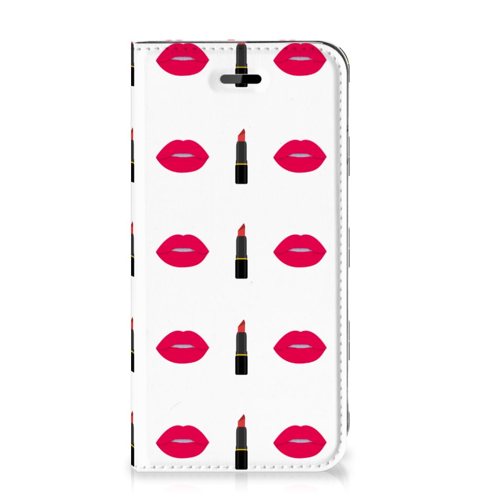 iPhone 7 | 8 | SE (2020) | SE (2022) Hoesje met Magneet Lipstick Kiss