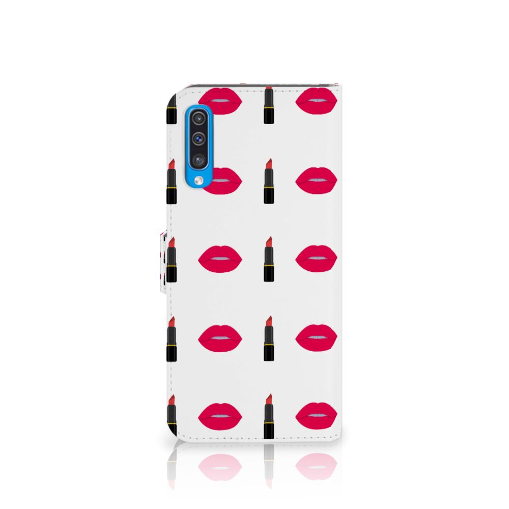 Samsung Galaxy A50 Telefoon Hoesje Lipstick Kiss
