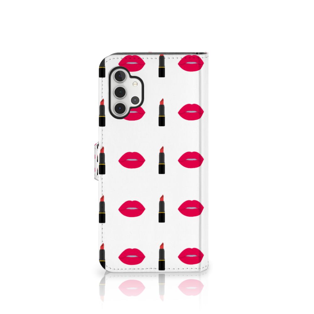Samsung Galaxy A32 5G Telefoon Hoesje Lipstick Kiss