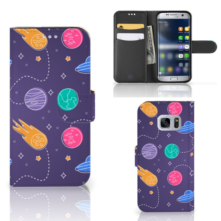 Samsung Galaxy S7 Wallet Case met Pasjes Space
