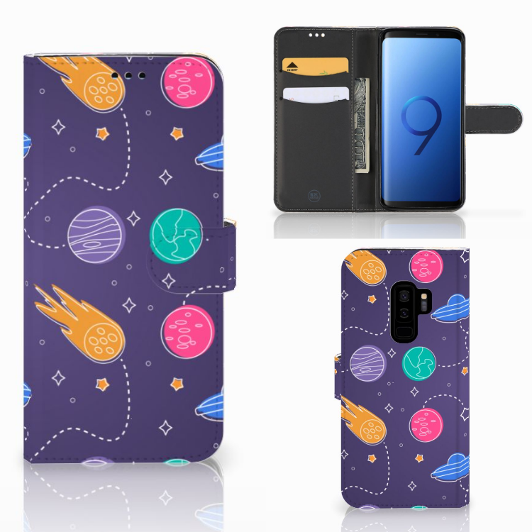 Samsung Galaxy S9 Plus Wallet Case met Pasjes Space
