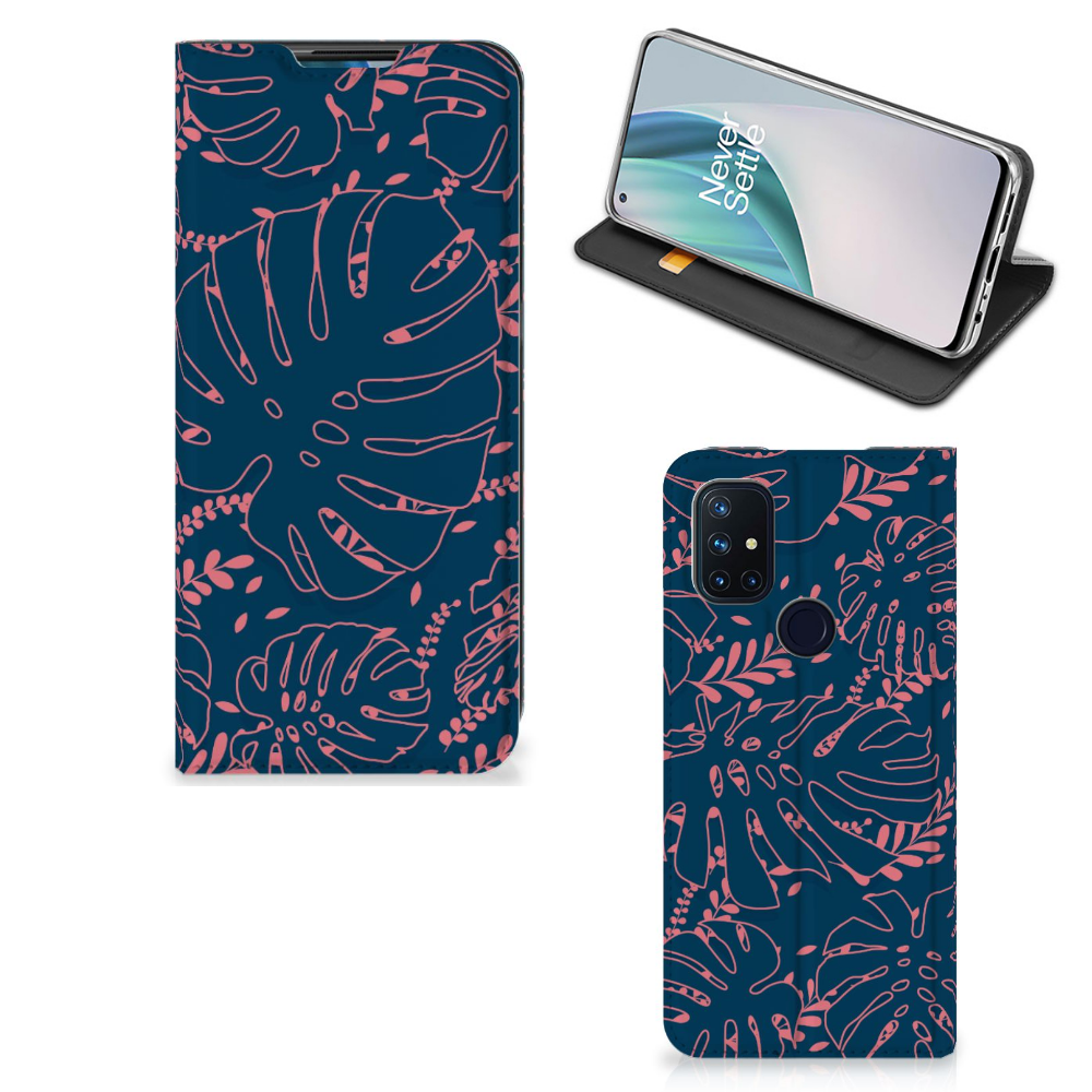 OnePlus Nord N10 5G Smart Cover Palm Leaves