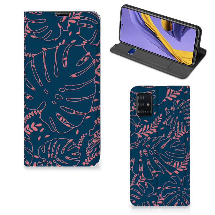 Samsung Galaxy A51 Smart Cover Palm Leaves