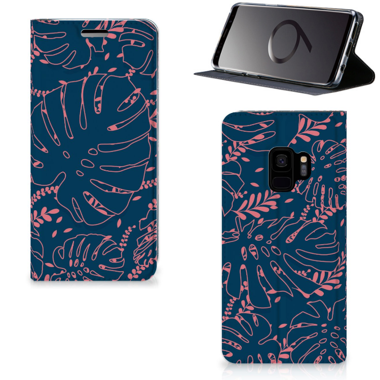 Samsung Galaxy S9 Standcase Hoesje Design Palm Leaves