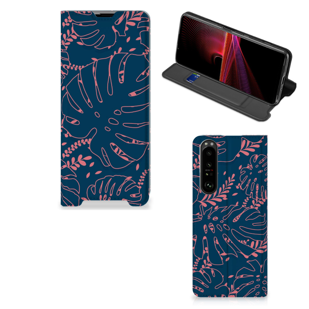 Sony Xperia 1 III Smart Cover Palm Leaves