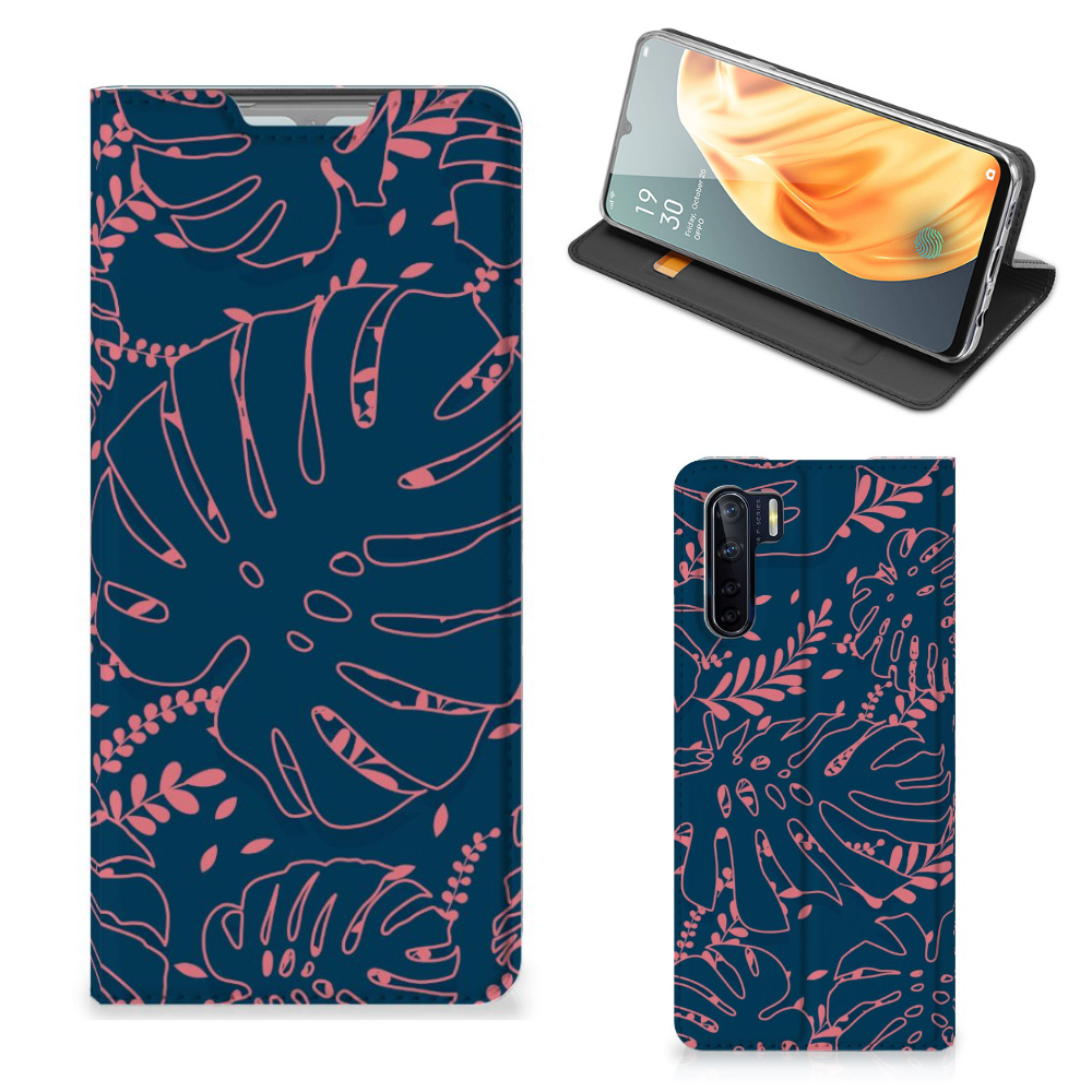 OPPO Reno3 | A91 Smart Cover Palm Leaves