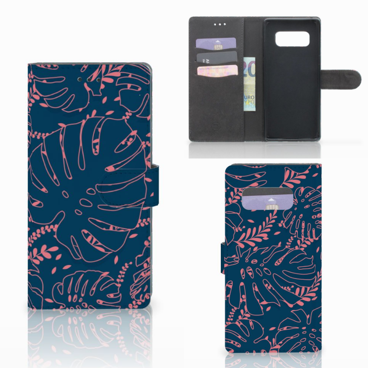 Samsung Galaxy Note 8 Hoesje Palm Leaves