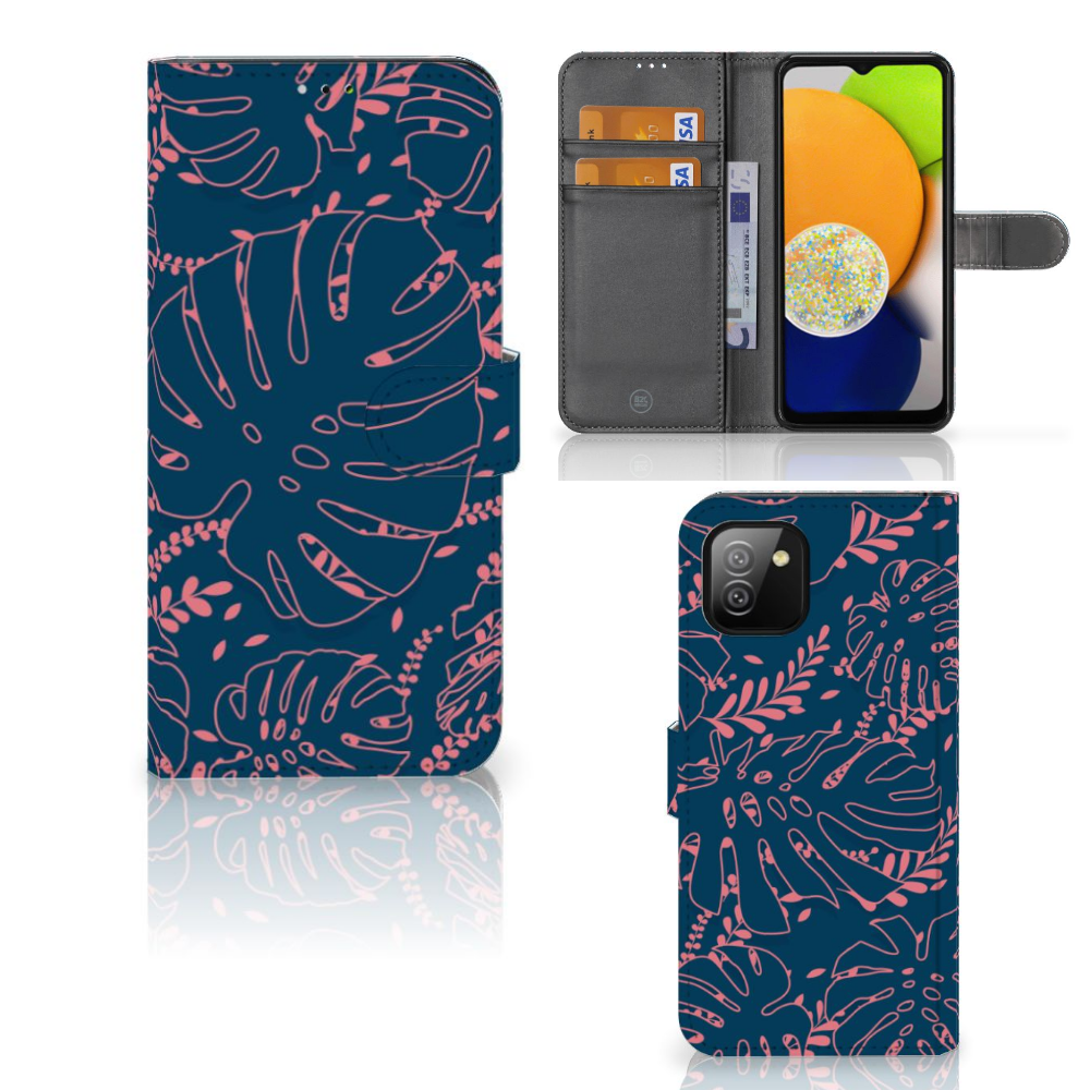 Samsung Galaxy A03 Hoesje Palm Leaves
