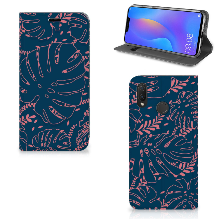 Huawei P Smart Plus Smart Cover Palm Leaves