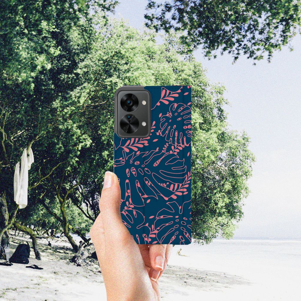 OnePlus Nord 2T Smart Cover Palm Leaves