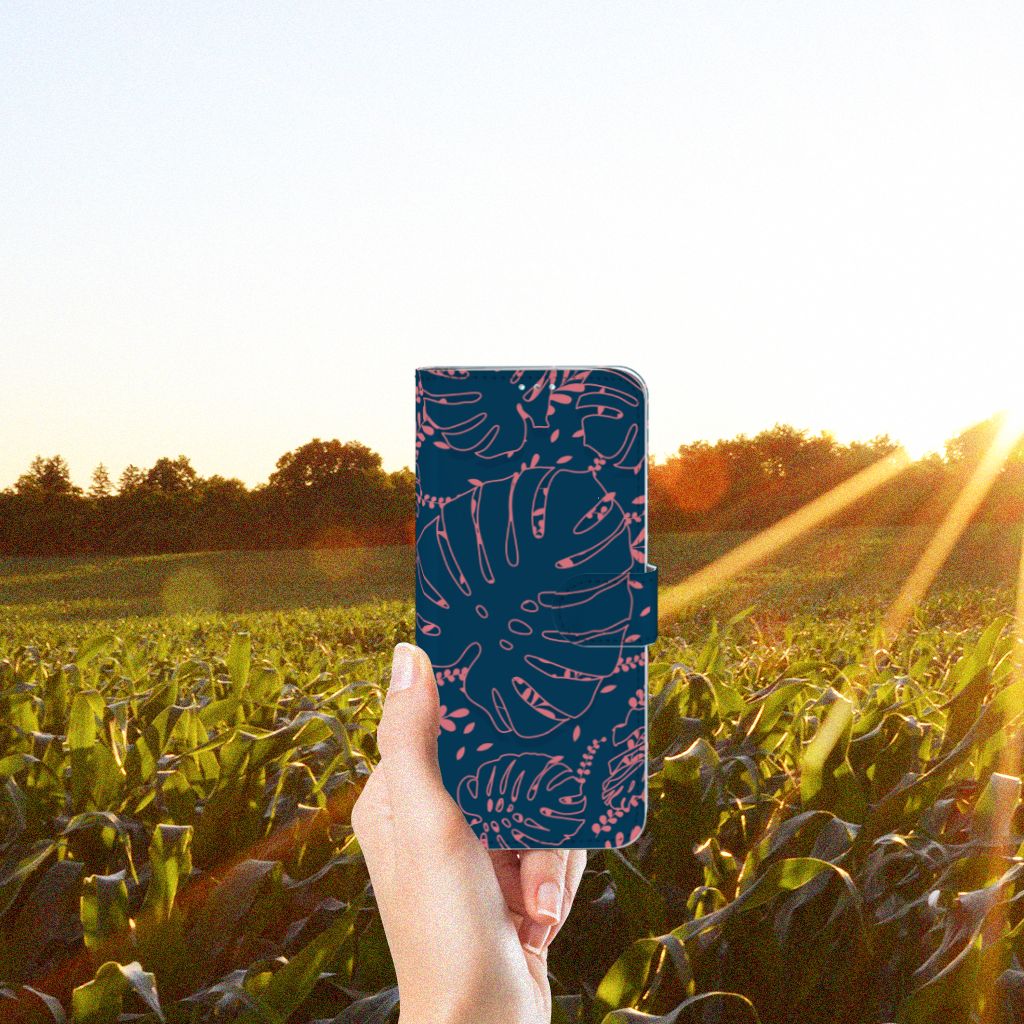 Samsung Galaxy A71 Hoesje Palm Leaves