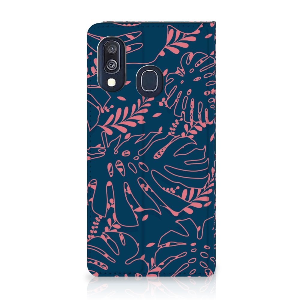 Samsung Galaxy A40 Smart Cover Palm Leaves