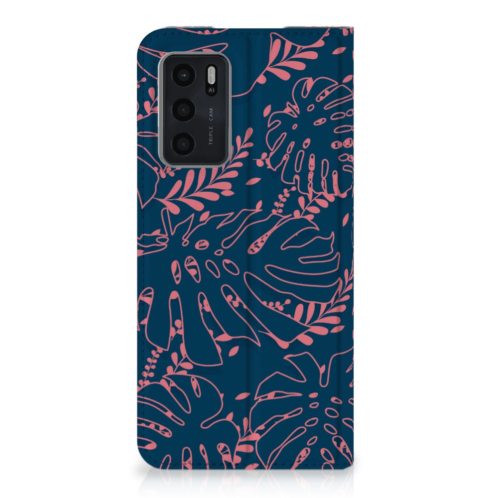 OPPO A54s | A16 | A16s Smart Cover Palm Leaves