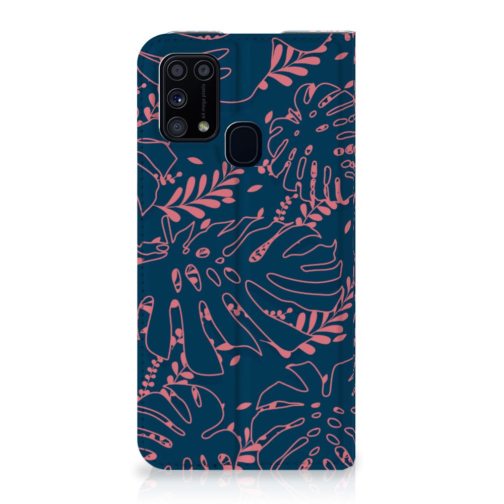 Samsung Galaxy M31 Smart Cover Palm Leaves