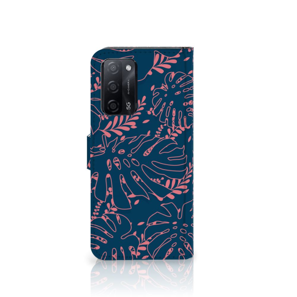 OPPO A16/A16s/A54s Hoesje Palm Leaves