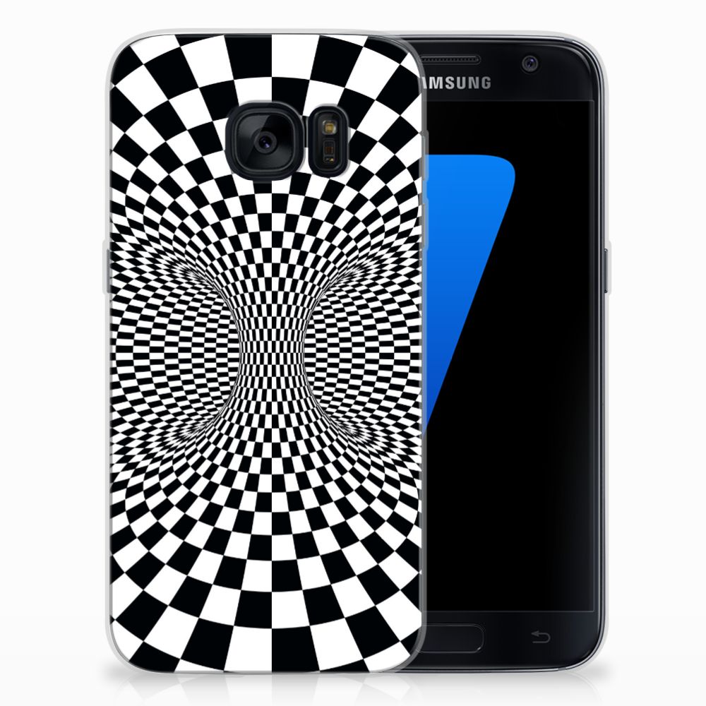 Samsung Galaxy S7 TPU Hoesje Illusie
