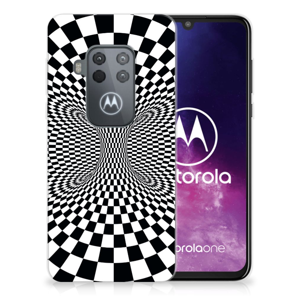 Motorola One Zoom TPU Hoesje Illusie