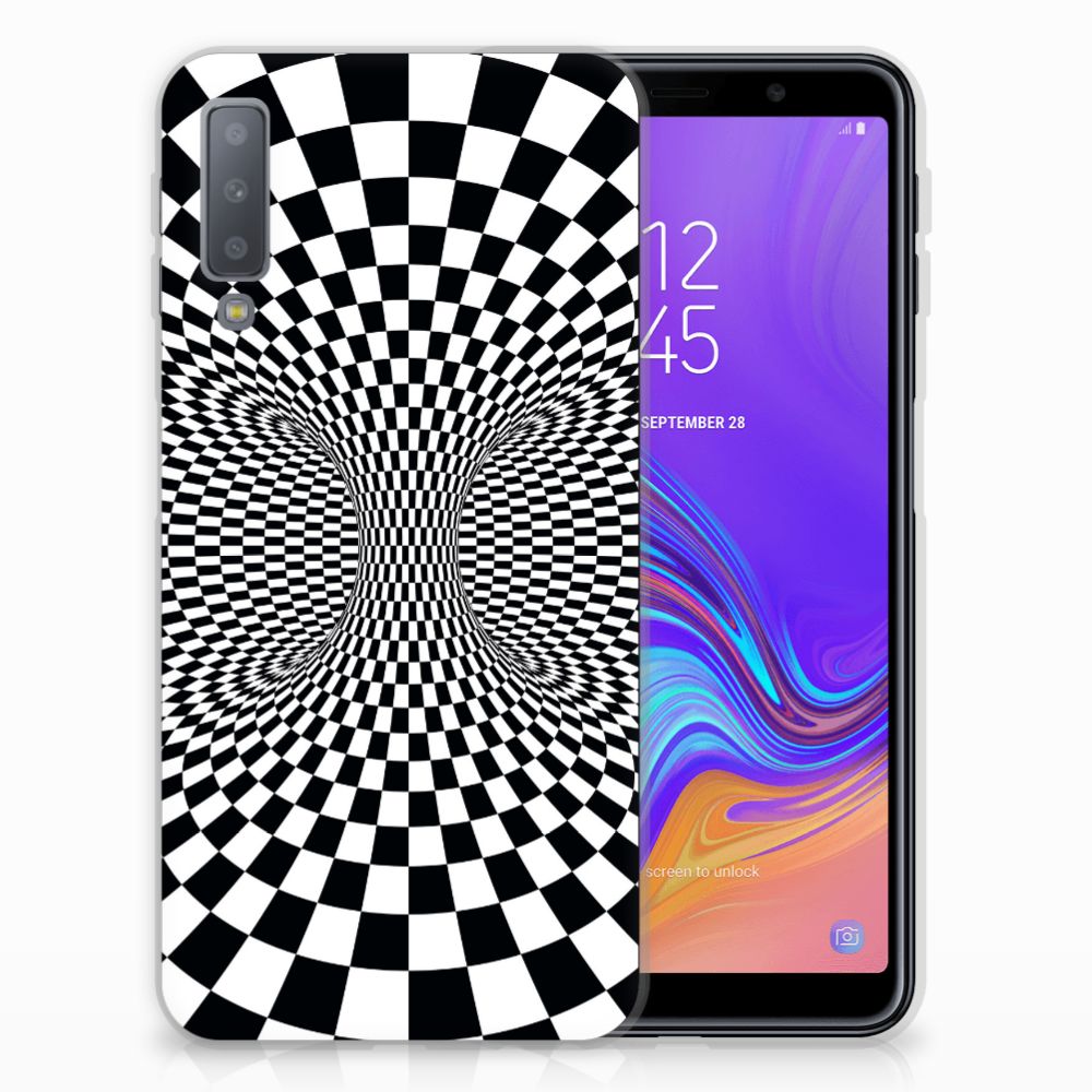 Samsung Galaxy A7 (2018) TPU Hoesje Illusie