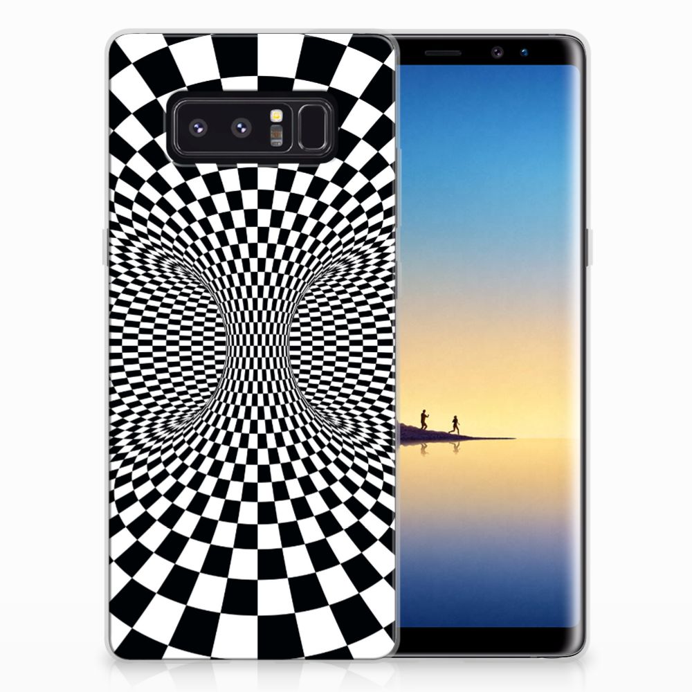 Samsung Galaxy Note 8 TPU Hoesje Design Illusie
