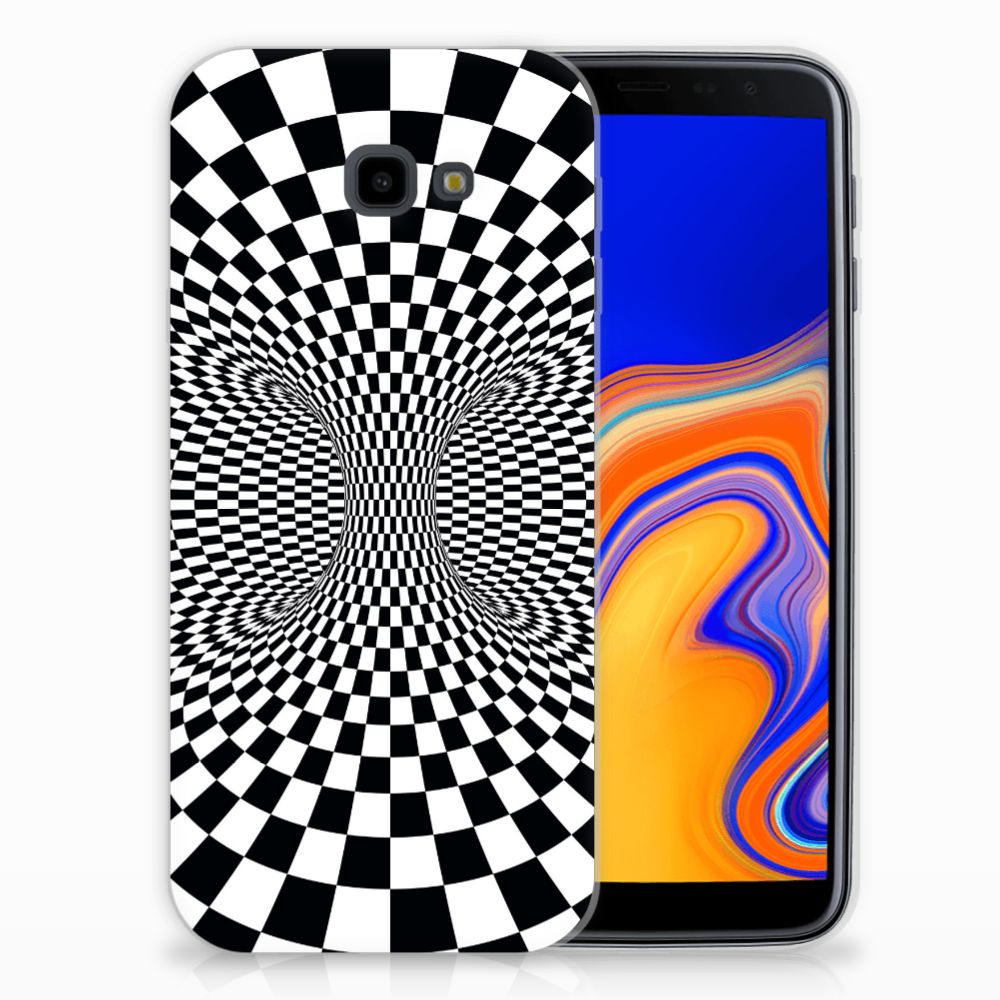 Samsung Galaxy J4 Plus (2018) TPU Hoesje Illusie