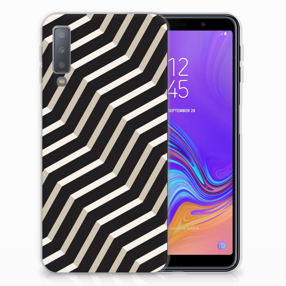 Samsung Galaxy A7 (2018) TPU Hoesje Illusion