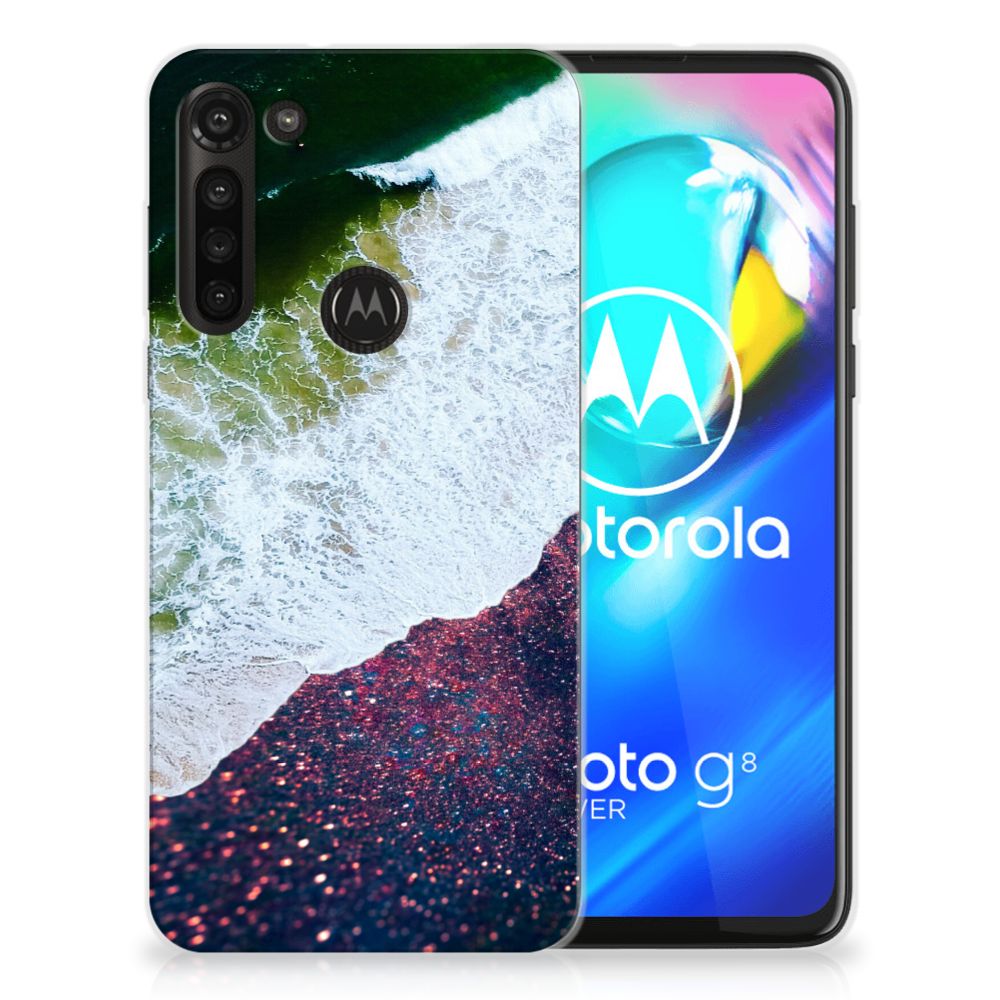 Motorola Moto G8 Power TPU Hoesje Sea in Space