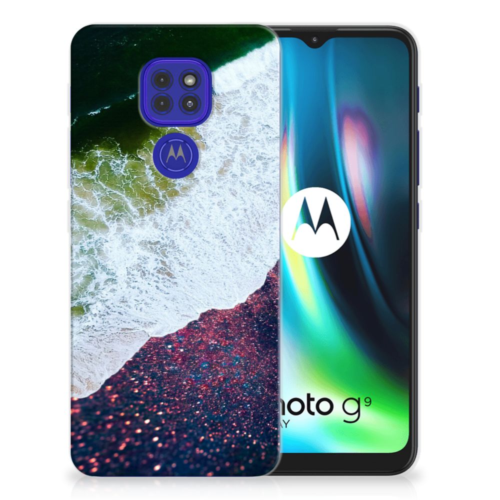 Motorola Moto G9 Play | E7 Plus TPU Hoesje Sea in Space