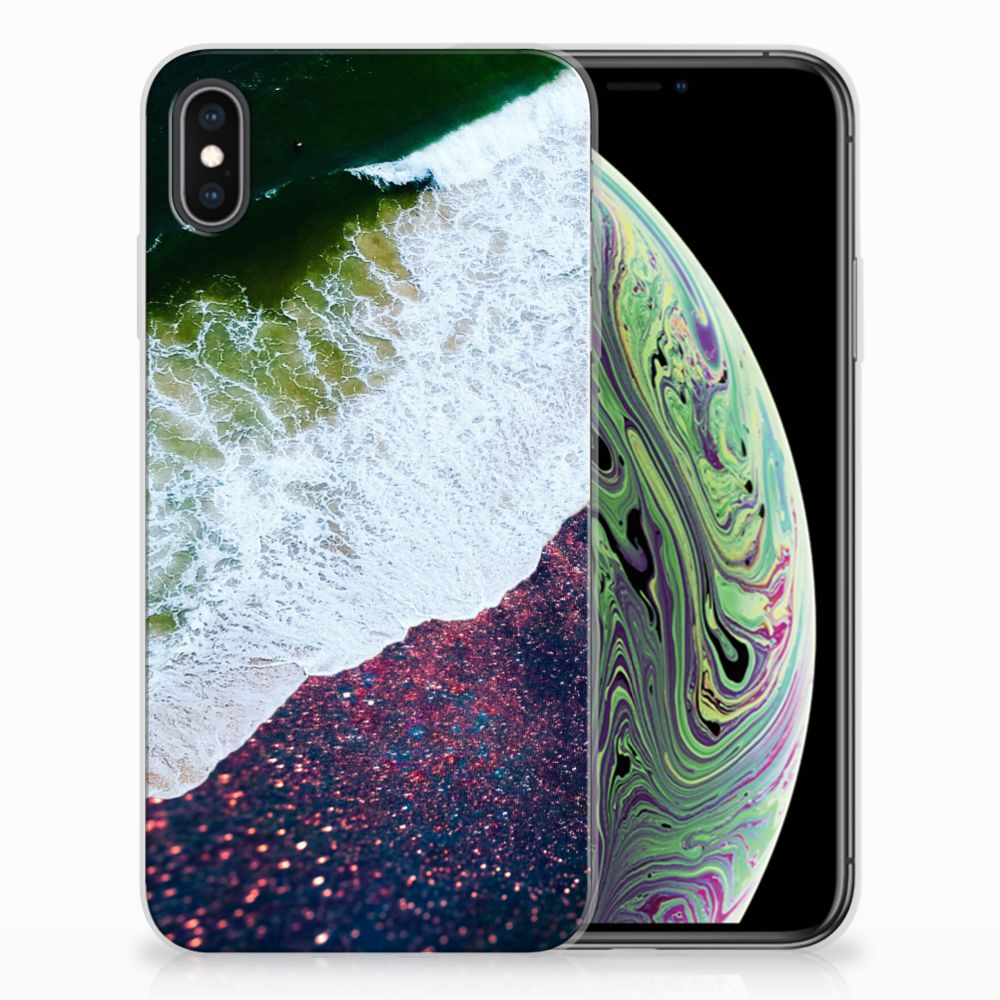 Apple iPhone Xs Max TPU Hoesje Sea in Space
