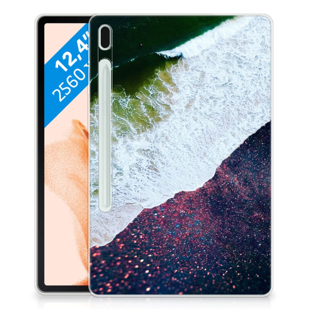 Samsung Galaxy Tab S7FE Back Cover Sea in Space