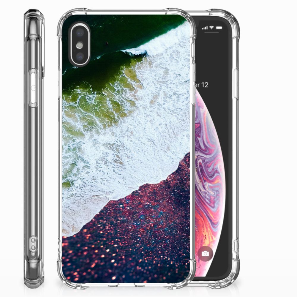 Apple iPhone Xs Max Shockproof Case Sea in Space