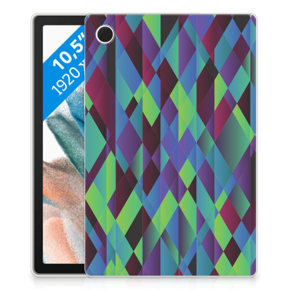 Samsung Galaxy Tab A8 2021/2022 Back Cover Abstract Green Blue