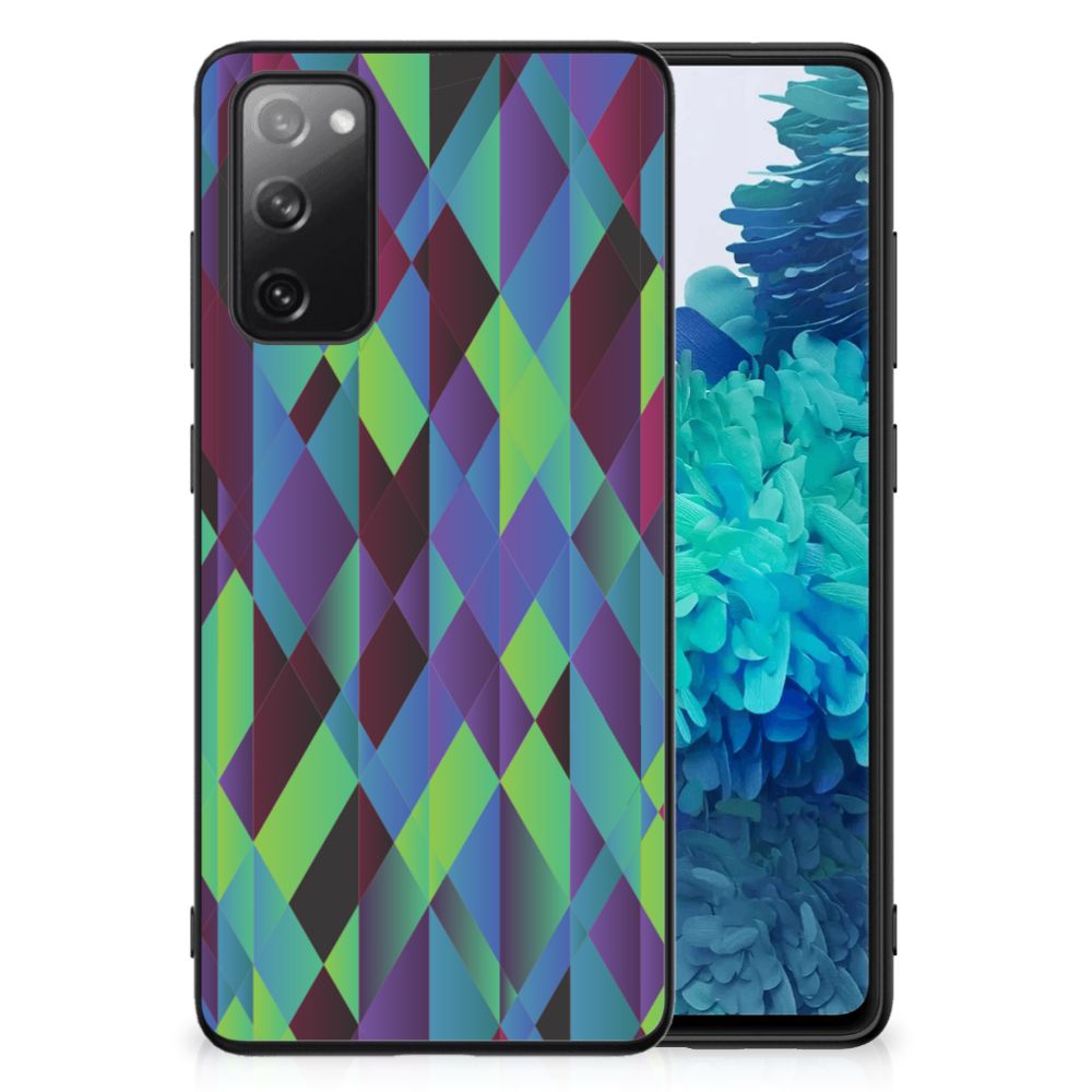 Samsung Galaxy S20 FE Backcover Abstract Green Blue