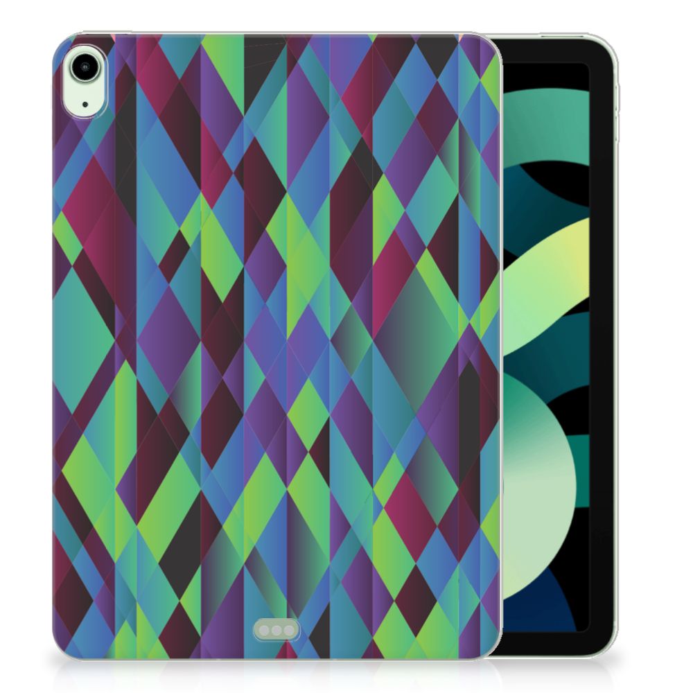 iPad Air (2020/2022) 10.9 inch Back Cover Abstract Green Blue