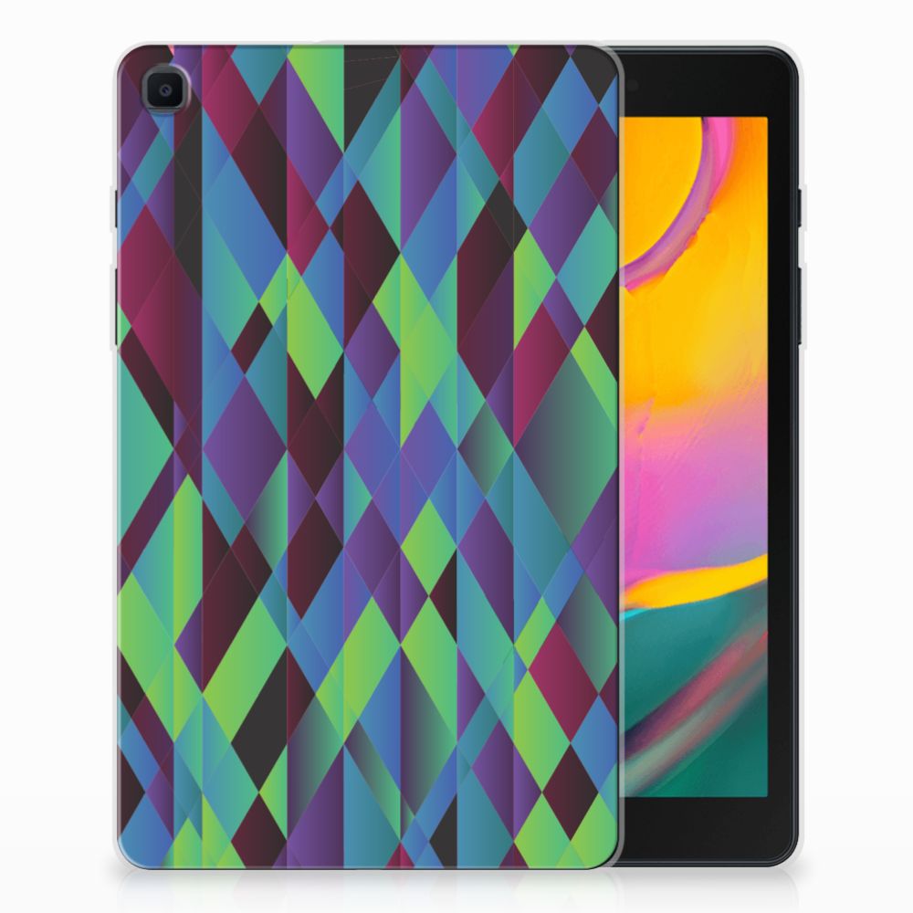 Samsung Galaxy Tab A 8.0 (2019) Back Cover Abstract Green Blue