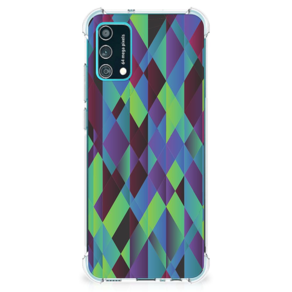 Samsung Galaxy M02s | A02s Shockproof Case Abstract Green Blue