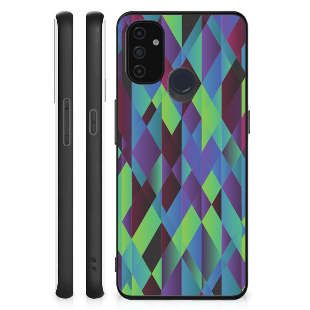 OnePlus Nord N100 Backcover Abstract Green Blue