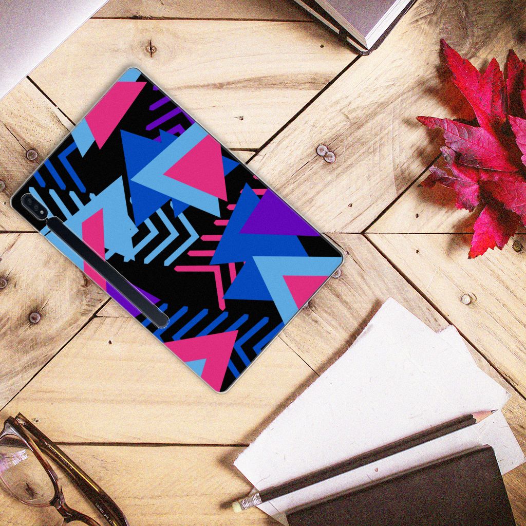 Samsung Galaxy Tab S7 Plus Back Cover Funky Triangle