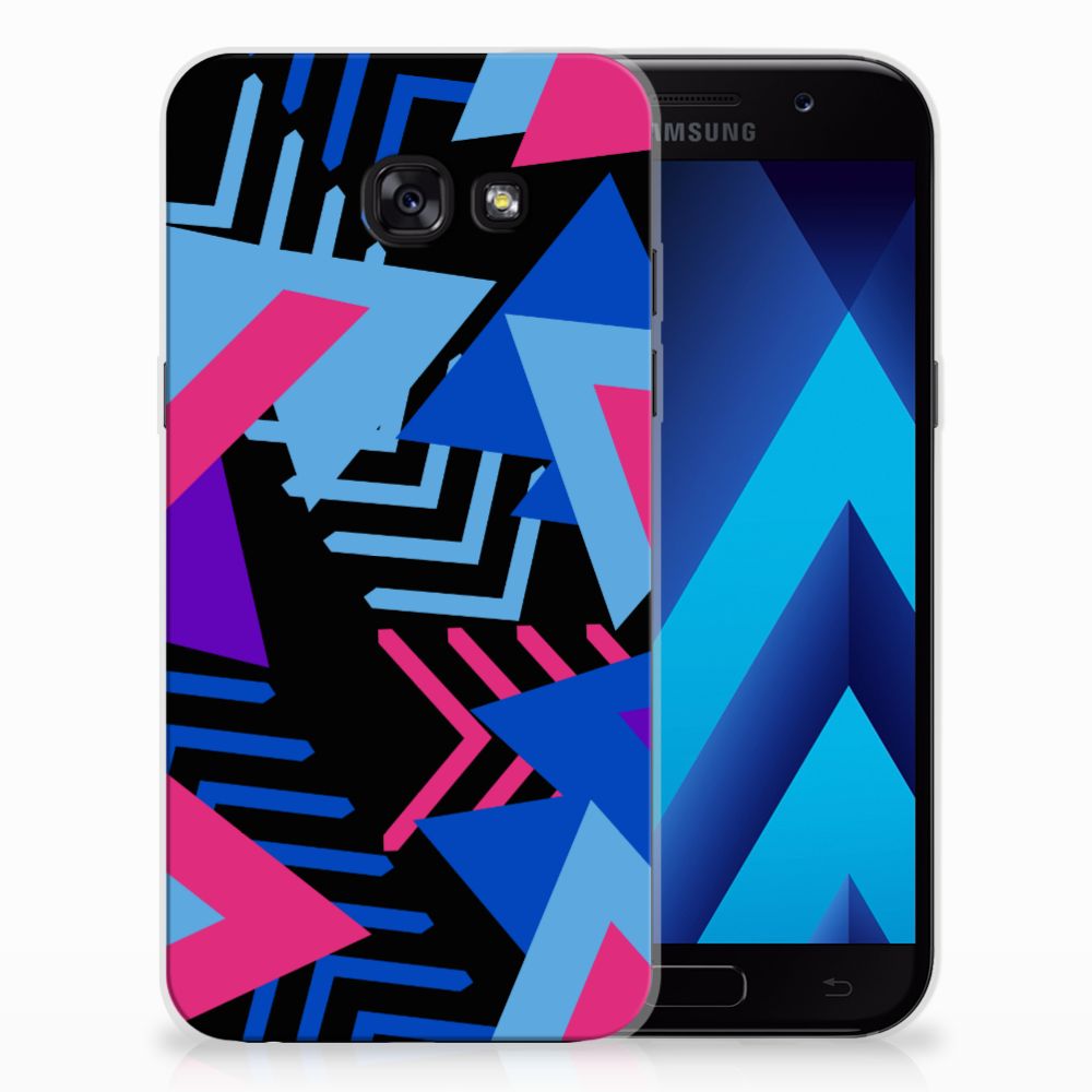 Samsung Galaxy A5 2017 TPU Hoesje Funky Triangle