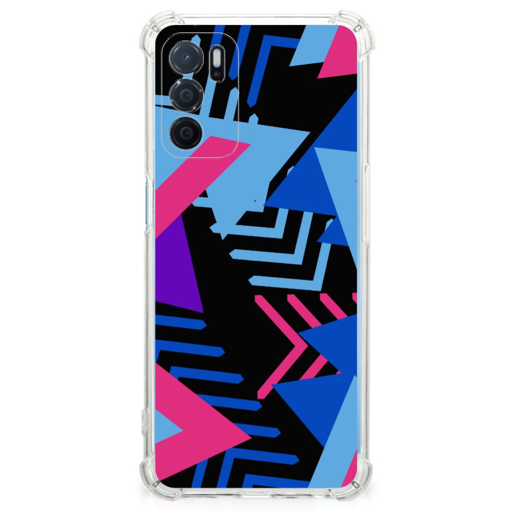 OPPO A16 | A16s | A54s Shockproof Case Funky Triangle