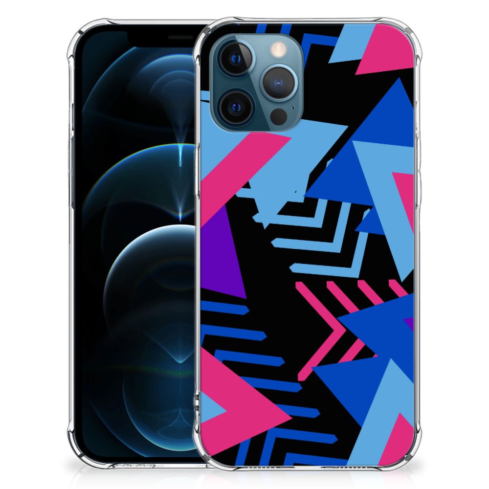 iPhone 12 | 12 Pro Shockproof Case Funky Triangle