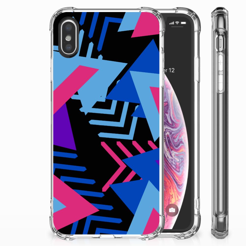Apple iPhone X | Xs Shockproof Case Funky Triangle