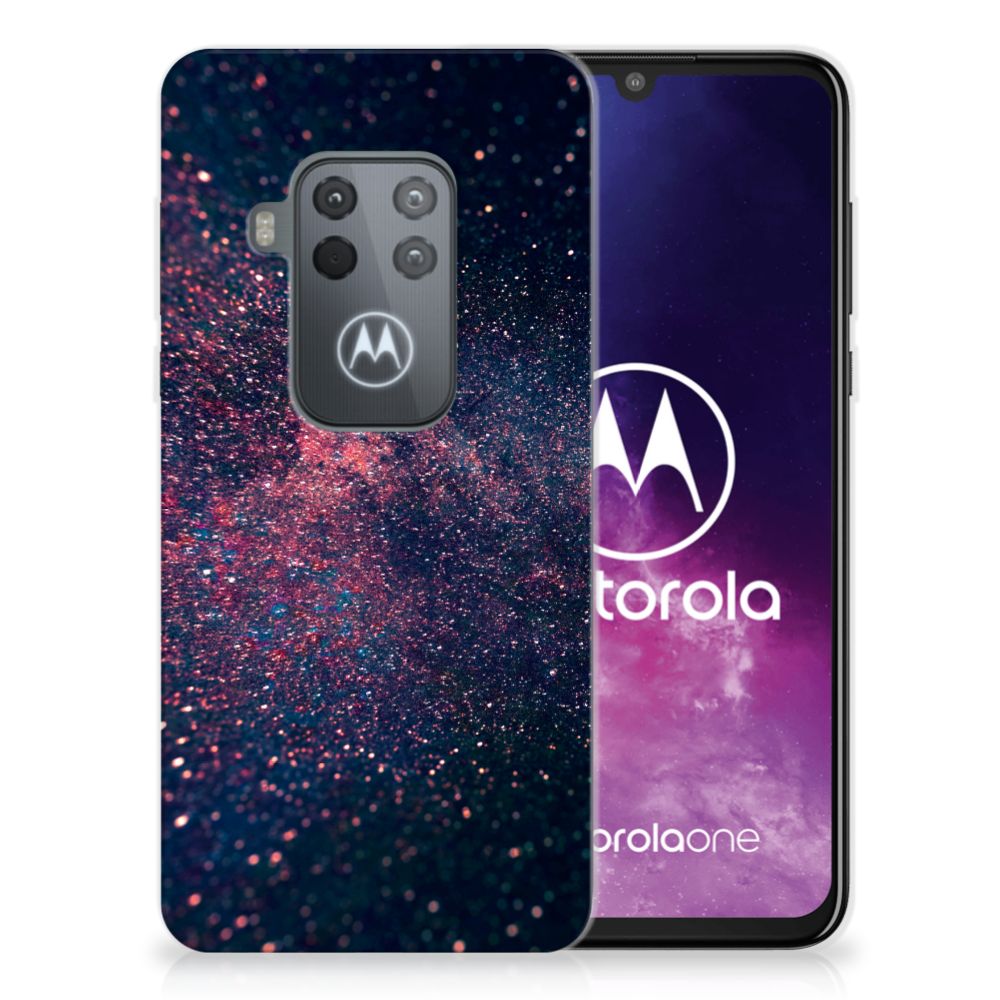 Motorola One Zoom TPU Hoesje Stars